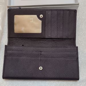 NWT Genuine Leather California Polo Club Wallet